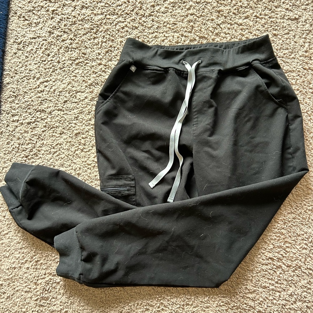 High waist Zamora figs medium petite black